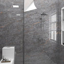 Toilet Bathroom Waterproof Stickers Self-adhesive Wallpaper Toilet Wall Covering Renovation Moisture-proof Ceramic Wall Stickers