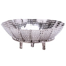 Multifunctional Steamer Plate Disk, Stainless Steel, Silver Magic, Retractable, Folding, Steaming Fruit