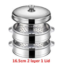 Stainless Steel Pot Drain Basket Kitchen Cooking Bamboo Steamer Cooker  Rice  Food Steaming Grid with Double Ear