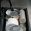 Nordic Metal Kitchen Sinks for Balcony Sink Black Thickened Nano Simple Design Household Kitchen Sink for Kitchen and Restaurant
