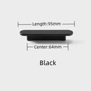 Luxury Black Kitchen Cabinet Handles Gold Door Dressers Wardrobe Closet Drawer Knobs Silver Closet Furniture Decoration Pulls