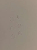 Sapphire heat slices/TA/Mettle/Netzsch/Linseis/PE/Shimadzu/Seiko Aluminum sample pans/standard pans/dsc aluminum crucible