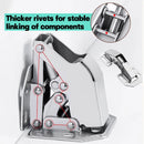 90 Degree Steel Cabinet Hinges No-Drilling Hole Door Close Hinges HoleHydraulic Buffer Hinge Furniture Hardware Accessories