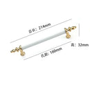Modern Light Luxury European Wardrobe Cabinet Door Handle Drawer Shoe Cabinet Furniture Hardware Circular Tube Handle