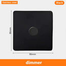 Eu Black Retro Toggle Wall Light Switch belt. Antique Switch socket with USB charging. 220V1gang2way Speed control switch