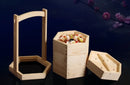 Chinese Dumplings Bamboo Steamer Cooker with Lid Dimsum Steamer Fish Rice food Vegetable Basket Kitchen Cooking Tools basket pot
