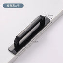 Stick on Handle Perforation-free Wardrobe Door Drawer Glass Sliding Door Kitchen Cabinet Door Window Auxiliary Handle Minimal