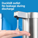 Automatic Liquid Soap Dispensers 304 Stainless Touchless Induction Sensor Steel Kitchen Metal Lotion Bottle Bathroom Accessories