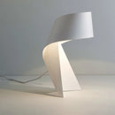Modern Minimalist Iron Black White Origami Bedside Table Desk Lamp E27 LED Decorative Night Light Living Room Lamps Bedroom