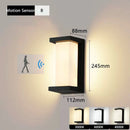 IP65 Motion Sensor Outdoor Lighting Porch Lights 20W Balcony Garden Lights Wall Lamp AC85-265V Led Outdoor Wall Light Waterproof