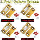 4/2/1Pack Ultra Thin Cabinet Magnetic Catch Adhesive Drawer Magnet Catch Kitchen Closet Door Closing Magnetic Door Catch Closer