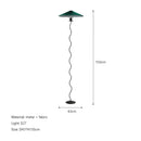 French Cream Floor Lamp Japanese Retro Living Room Bedroom Study Floors Table Light Nordic Vertical Bedside Atmosphere Lamps