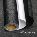 Black Silk Wallpaper Embossed Self Adhesive Wallpaper Removable Vinyl Black Peel and Stick Wallpaper Waterproof Furniture Decor