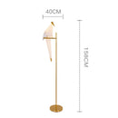 Perch Light Floor Lamp Led Designer gold Origami Bird Standing Lamps for Living Room creative Art Deco safaside corner Lamp
