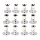 2/4pcs Traditional Shape Taper Standard Plastic Candle Holders Candlestick Wedding Dinner Decor for Electronic Candles ForParty