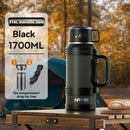 2L Thermos Insulated Water Bottle Stainless Steel Vacuum Flasks Large Tea Bottle Hot Water Bottle/Cold Outdoor Coffee Bottles