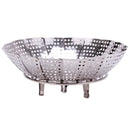 Multifunctional Steamer Plate Disk, Stainless Steel, Silver Magic, Retractable, Folding, Steaming Fruit