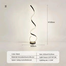 Modern LED Floor Lamp Smart Remote Control Adjustable Color Temperature Brightness Living Room Bedroom Vertical Lighting Lamps