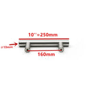 Modern  Stainless Steel Kitchen Door Cabinet T Bar Handle Pull Knob cabinet knobs furniture handle cupboard drawer handle
