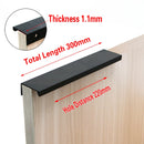 Cabinet Pulls Drawer Knobs  Black Silver Orange Gold Hidden  Handles Stainless Steel  Kitchen Cupboard Furniture Hardware
