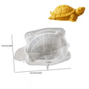 3D Creativity Ornament Silicone Candle Mold DIY Animal Turtle Craft Gift Making Soap Plaster Resin Baking Molds Home Decor