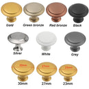2pcs/lot Kitchen Cupboard Round Shape Furniture Fitting Cabinet Cabinet Pulls Wardrobe Pulls Drawer Knob Door Handle