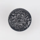 Colorful Floral Ceramic Handle Cabinet Door Solid Wood Furniture Wardrobe Handle Single-hole Drawer Hardware