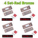 4/2/1Set Strong Magnetic Cabinet Catches Ultra-Thin Door Magnets Stops Invisible Adhesive Drawer Magnet Catch for Kitchen Closer