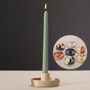 NEW Ins Creative Nordic Ceramic Aromatherapy Candle Stand Wholesale Vegetable Burning Home Decoration Desktop Ornament