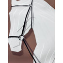 Modern Luxury Horses Canvas Posters and Prints Wall Art Entrance Decorative Painting Porch Living Room Home Decor Cuadros