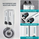 1/2/3Heads Manual Soap Dispenser Wall Mounted Hotel Shampoo Box Bath Box 400ML Soap Bottle Wall Hanger Press Dispenser Home