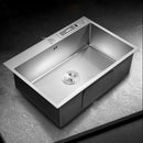 Modern Stainless Steel Kitchen Sinks Home Single Hole Kitchen Sink Under Counter Wash Basin Nano Handmade Kitchen Accessories