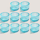 Pack of 10 Glass Small Tea Light Candle Holder for Table Decor,Home Decor,Church Housewarming Gifts Candle Holder Purple
