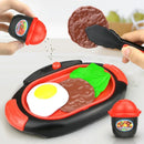 Kids Mini Kitchen Toys Birthday Egg Tower Simog Food Cooker Pot Cooking Girl Boy Parent Child Interactive Gift