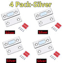 4/2/1Pack Ultra Thin Cabinet Magnetic Catch Adhesive Drawer Magnet Catch Kitchen Closet Door Closing Magnetic Door Catch Closer