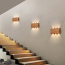 LED Wall Sconces Modern RGB Outdoor Lamp, White Up Down Wall Mount Lights for Living Room Hallway Bedroom Decor