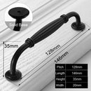 Black Handles Furniture Cabinet Knobs Muebles Handle Kitchen Handles Drawer Knobs Cabinet Pulls Cupboard Handles Knobs