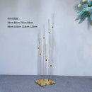 2pcs 4pcs 10pcs Wedding Decoration Centerpiece Candelabra Clear Candle Holder Acrylic Candlesticks for Weddings Event Party