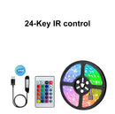 USB LED Strip Light Tape 2835 Bluetooth SMD 5V USB RGB Lights Flexible LED Lamp Tape Ribbon RGB Self-adhesive TV Desktop Diode