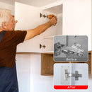 2-10Pcs Cabinet Hinge Repair Plate Kit Kitchen Cabinet Hinge Repair Plate Stainless Steel Hinge Door Hinge Mounting Fixing Plate