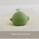 INS Decorative Fragrance Gift Lemon Candle DIY Fragrance Birthday Gift with Hand Gift Imitation Fruit Candle Scented Candles