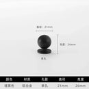 Cabinet Hardware Modern Minimalism Aluminum Alloy Kitchen Cabinet Handles for Bathroom Drawer Pulls Drawer Handles Door Knob