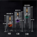 1pc Glass Candle Holders,Glass Lamp Oil Centerpieces for Christmas, Wedding, Home Decor, Parties and Anniversary