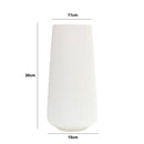 Morandi Plastic Vase Living Room Decoration Ornaments Modern Origami Plastic Vases for Flower Arrangements Home Decoration