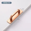 Stick on Handle Perforation-free Wardrobe Door Drawer Glass Sliding Door Kitchen Cabinet Door Window Auxiliary Handle Minimal