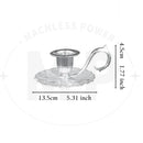 Nordic Candle Holder European Style Candlestick Antique Candlestick Vintage Hand Held Candelabrum Zinc Alloy Retro Pricket