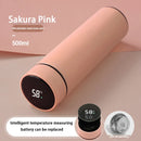 Smart Digital Water Bottle Keeps Cold And Heat Thermal Bottle Stainless Steel Thermos For Baby Children Kids Terms