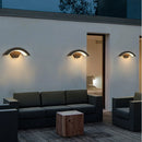 18W 24W 30W Moden waterproof outdoor wall lamp PIR motion sensor wall light Garden porch frontdoor black aluminum lamp body