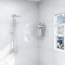 Adhesive Wallpaper Roll with 10 Meters Waterproof Stickers for Bathrooms Kitchen Renovation Marble Tile Sticker Home Decoration