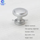 Space Aluminum Single Hole Handle Modern Wardrobe Drawer Round Knob Silver/black/gold Kitchen Cabinet Furniture Small Handle